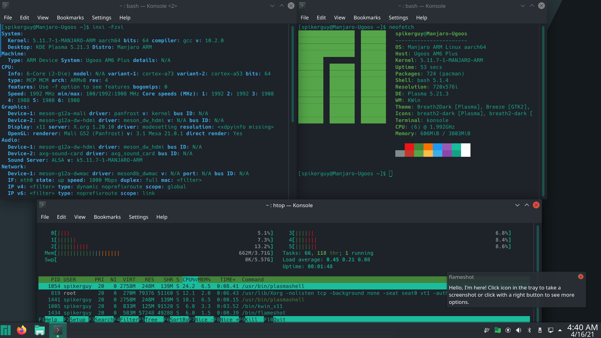 manjaro install spotify